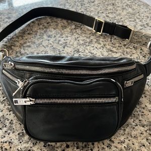 Alexander Wang Black 'Attica' Fanny Pack